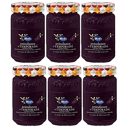 Hero: Seasonal Blueberry jelly - 350gr pack of 6 jars von White Brand