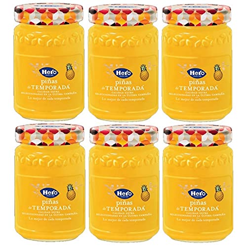 Hero: Seasonal Pineapple jelly - 350gr pack of 6 jars von White Brand