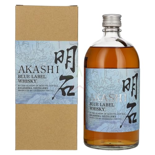 White Oak AKASHI BLUE Blended Whisky 40,00% 0,70 Liter von Akashi