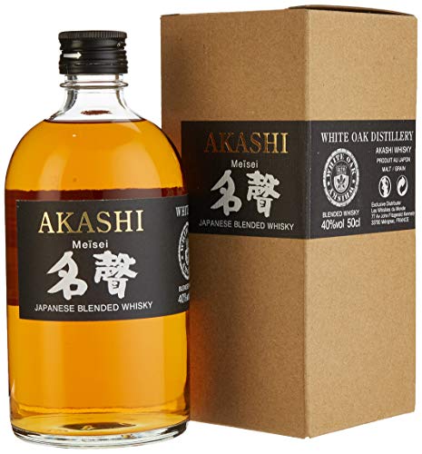 White Oak AKASHI Meïsei Japanese Blended Whisky 40% Vol. 0,5l in Geschenkbox von White Oak Akashi