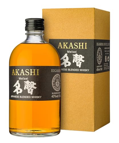 White Oak AKASHI Meïsei Japanese Blended Whisky 40% Vol. 0,5l in Geschenkbox von Akashi