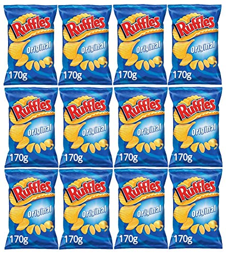 Ruffles Original 170 g, 12 Stück von White brand