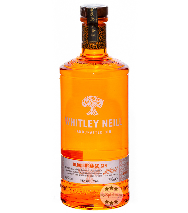 Whitley Neill Blood Orange Gin (43 % Vol., 0,7 Liter) von Whitley Neill Gin