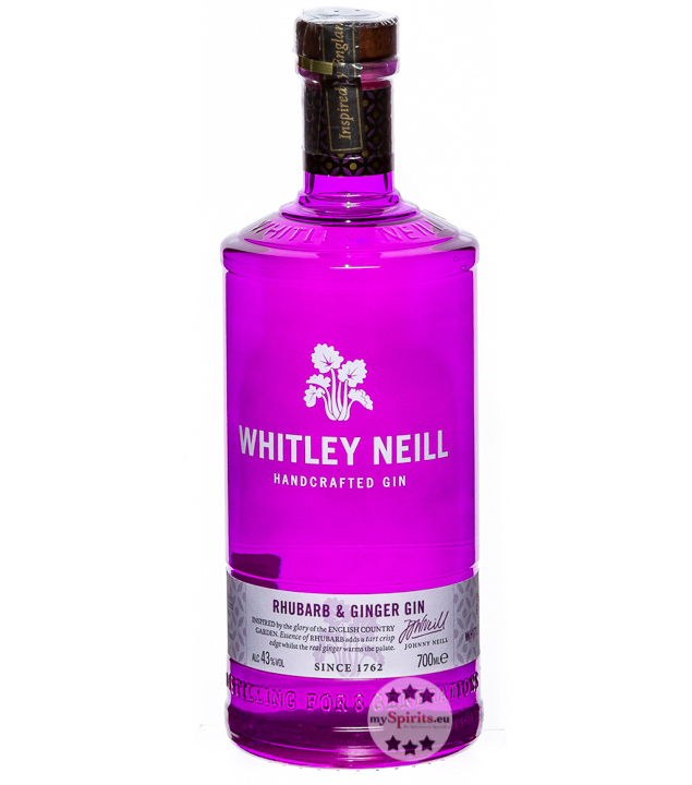 Whitley Neill Rhubarb & Ginger Gin (43 % Vol., 0,7 Liter) von Whitley Neill Gin