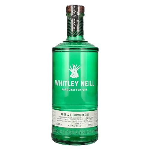 Whitley Neill ALOE AND CUCUMBER GIN 43% Vol. 0,7l von Whitley Neill