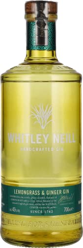 Whitley Neill Lemongrass & Ginger Gin (1 x 0.7 l) von Whitley Neill