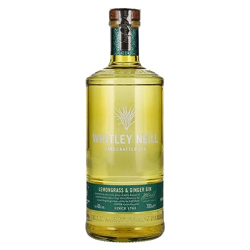 Whitley Neill Lemongrass & Ginger Gin (1 x 0.7 l) von Whitley Neill