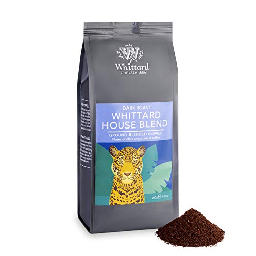 Whittard House Blend Gemahlener Kaffee, 200 g von Whittard Of Chelsea
