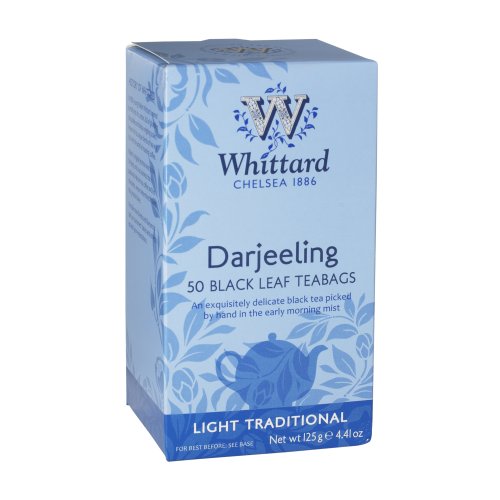 Whittard of Chelsea Darjeeling Teebeutel, 50 Stück von Whittard