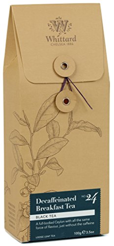 Whittard of Chelsea Decaffeinated Breakfast Loose Leaf Tea Pouch, 2er Pack (2 x 100 g) von Whittard