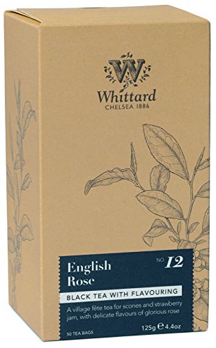 Whittard of Chelsea Englische Rose, 50 Teebeutel von Whittard