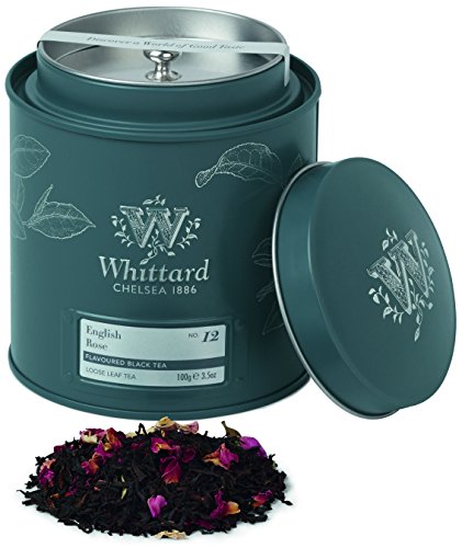 Whittard of Chelsea English Rose Loose Leaf Tea Caddy, 1er Pack (1 x 100 g) von Whittard