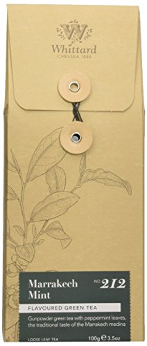 Whittard of Chelsea Marrakech Mint Loose Leaf Tea Pouch, 1er Pack (1 x 100 g) von Whittard of Chelsea