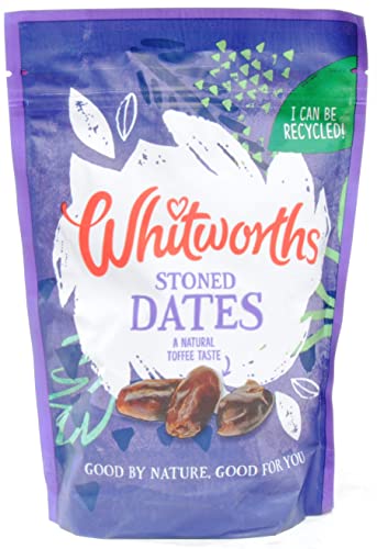 Whitworths Getrocknete Früchte (Stoned Sayer Dates 2 x 300g) von Whitworths