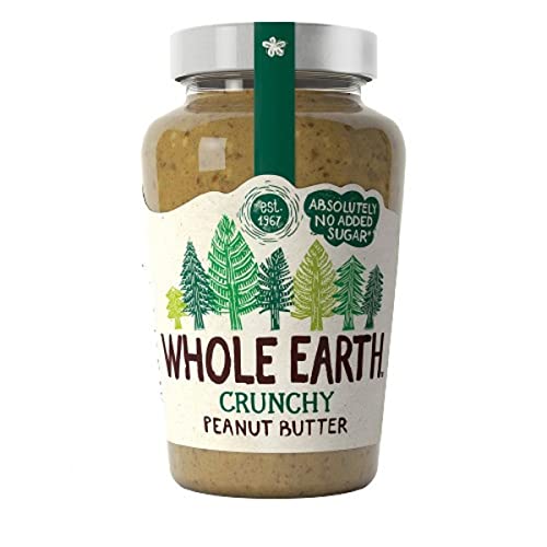 Whole Earth Original Crunchy Peanut Butter 454g - so wie jede Erdnussbutter sein sollte! von Whole Earth