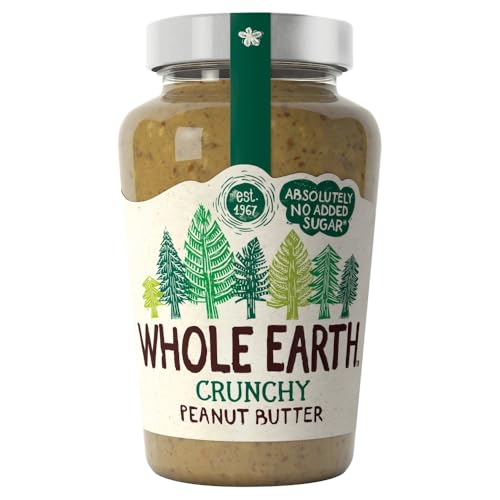 Whole Earth Original Crunchy Peanut Butter 454g - so wie jede Erdnussbutter sein sollte! von Whole Earth