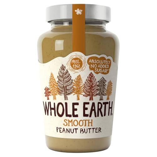 Whole Earth Original Smooth Peanut Butter 454g - so wie jede Erdnussbutter sein sollte! von Whole Earth