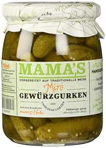 Mama's Food Baby Gurken, 550 g Mama's Food Baby Gurken, 550 g von Wholefood Earth