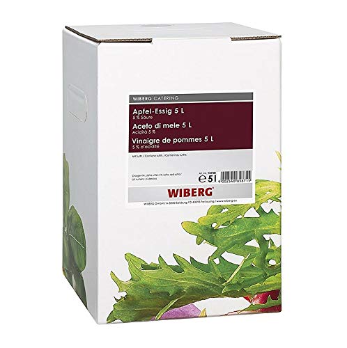 Wiberg Apfelessig klassisch, 3 Jahre, 5% Säure, 5 l Wiberg Apfelessig klassisch, 3 Jahre, 5% Säure, 5 l von Wiberg GmbH