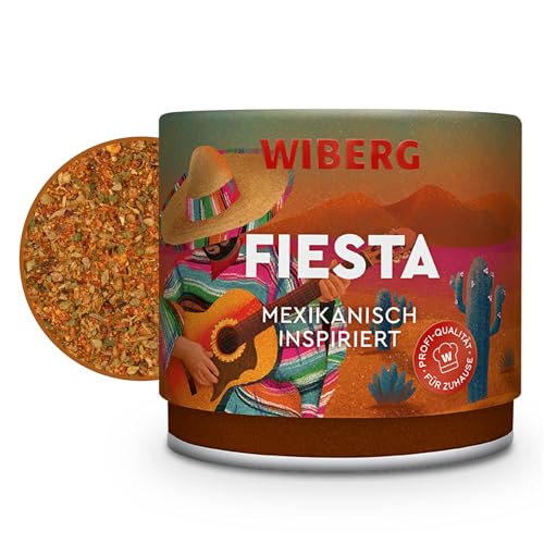 WIBERG Fiesta Mexikanische Würzmischung – Kräftige Chili & Paprika für Authentische Mexikanische Speisen, 105 g WIBERG Fiesta Mexikanische Würzmischung – Kräftige Chili & Paprika für Authentische Mexikanische Speisen, 105 g von Wiberg