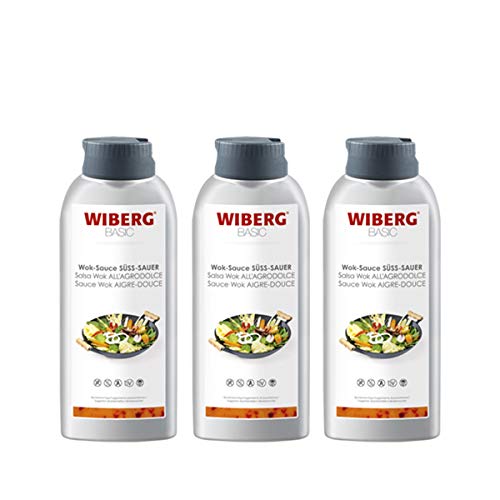 WIBERG - Wok Sauce Süß Sauer, 3x 800 g von Wiberg