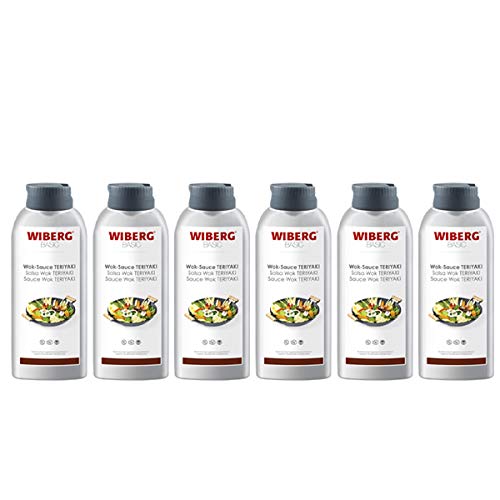 WIBERG - Wok Sauce Teriyaki, 800 g 6er Pack von Wiberg