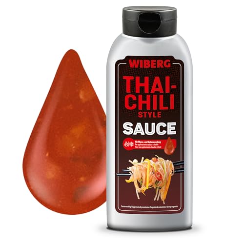 WIBERG Thai-Chili Style Sauce – Scharf-würzige Gourmet-Sauce mit Ingwer und Zitronengras – ideal für Wok- und Pfannengerichte, 750 ml WIBERG Thai-Chili Style Sauce – Scharf-würzige Gourmet-Sauce mit Ingwer und Zitronengras – ideal für Wok- und Pfannengerichte, 750 ml von Wiberg
