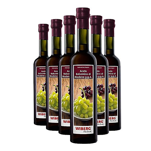 Wiberg Aceto Balsamico di Modena g.g.A. 0,5 L, 6er Pack von Wiberg