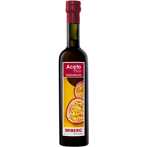 Wiberg AcetoPlus Passionsfrucht- Essig, 1er Pack (1 x 500 ml) von Wiberg