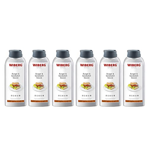 Wiberg BASIC Burger & Sandwich Sauce, vegan 6er Pack Wiberg BASIC Burger & Sandwich Sauce, vegan 6er Pack von Wiberg
