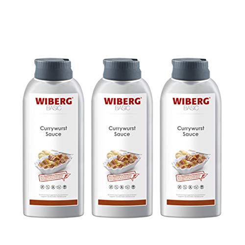 Wiberg BASIC Currywurst Sauce, 740 g 3er Pack von Wiberg