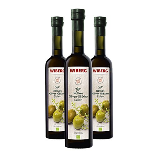 Wiberg BIO Natives Oliven-?l Extra Sizilien, 0,5L 3er Pack Wiberg BIO Natives Oliven-?l Extra Sizilien, 0,5L 3er Pack von Wiberg