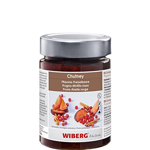 Wiberg - Chutney Pflaume-Preiselbeere, 390g von Wiberg