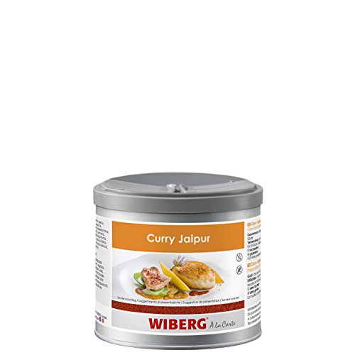 Wiberg Curry Jaipur Gewürzzubereitung Kräftig Rot 250 g, 1er Pack von Wiberg