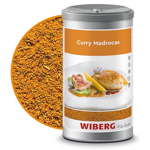 WIBERG Curry Madrocas – Aromatische Gewürzmischung mit Curcuma und Koriander – fruchtige Note mit milder Schärfe, für Currys & vegetarische Gerichte, 560 g WIBERG Curry Madrocas – Aromatische Gewürzmischung mit Curcuma und Koriander – fruchtige Note mit milder Schärfe, für Currys & vegetarische Gerichte, 560 g von Wiberg