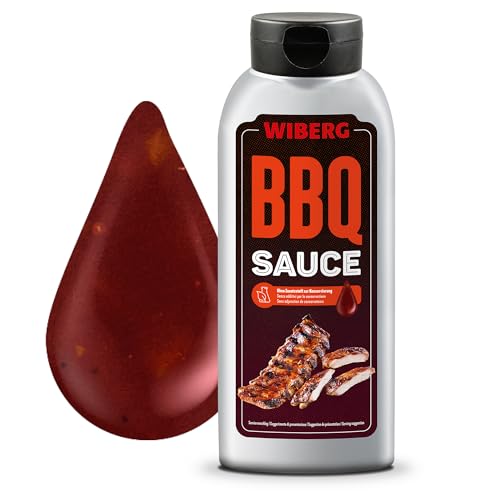 WIBERG BBQ Sauce – Fruchtig-pikante Tomaten-Chili-Sauce – perfekt für Spareribs, Steaks, Burger & Pommes, 750 ml WIBERG BBQ Sauce – Fruchtig-pikante Tomaten-Chili-Sauce – perfekt für Spareribs, Steaks, Burger & Pommes, 750 ml von Wiberg