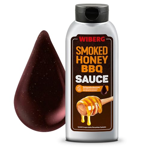 WIBERG Smoked Honey BBQ Sauce – Fruchtig-rauchige Gourmet-Grillsauce mit feiner Honignote – ideal für Spareribs, Steaks & Burger, 750 ml WIBERG Smoked Honey BBQ Sauce – Fruchtig-rauchige Gourmet-Grillsauce mit feiner Honignote – ideal für Spareribs, Steaks & Burger, 750 ml von Wiberg