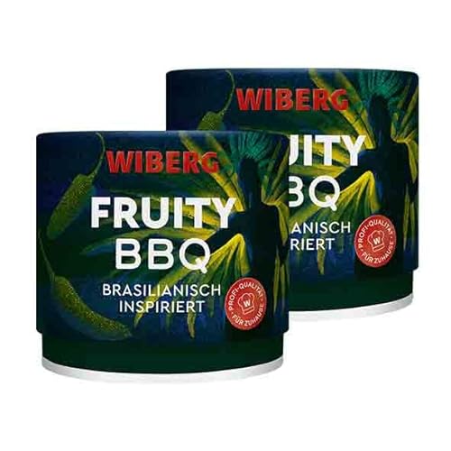 Wiberg Fruity BBQ, 95g | Gewürzmischung | 2er Pack von Wiberg