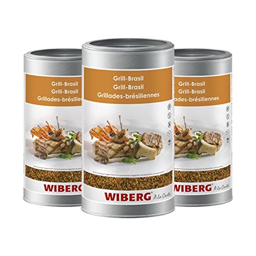 Wiberg Grill-Brasil Gew?rzsalz, 750g 3er Pack von Wiberg
