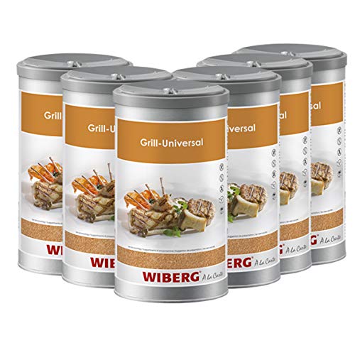 Wiberg Grill-Universal Gew?rzsalz / 6er Pack von Wiberg