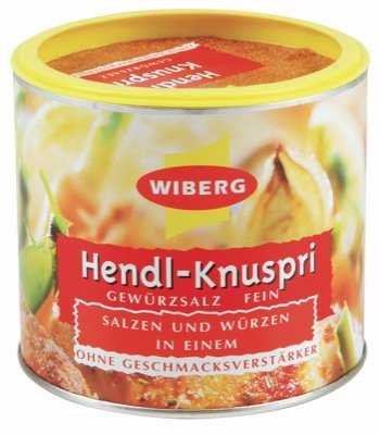 Wiberg Hendl Knuspri Gewürzsalz 470ml Wiberg Hendl Knuspri Gewürzsalz 470ml von Wiberg
