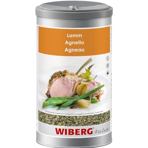 Wiberg Lamm Gewürzmischung – Aromatische Kräuter & Gewürze für Lammgerichte – Perfekt für Braten, Grill & Schmorgerichte – 850g von Wiberg