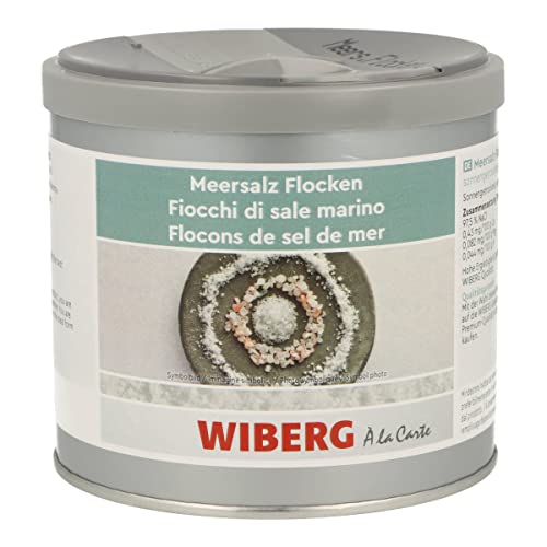 Wiberg - Meersalz Flocken, sonnengetrocknet, 350g, Aromatresor von Wiberg