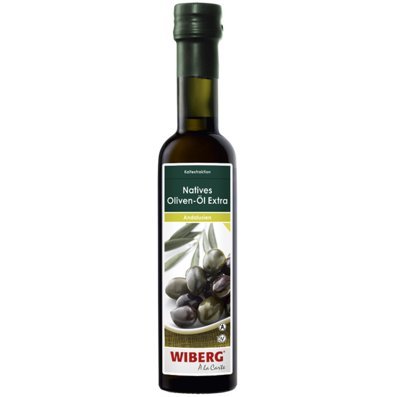 Wiberg Natives Olivenöl extra, kaltgepresst, Andalusien, 250 ml Wiberg Natives Olivenöl extra, kaltgepresst, Andalusien, 250 ml von Wiberg