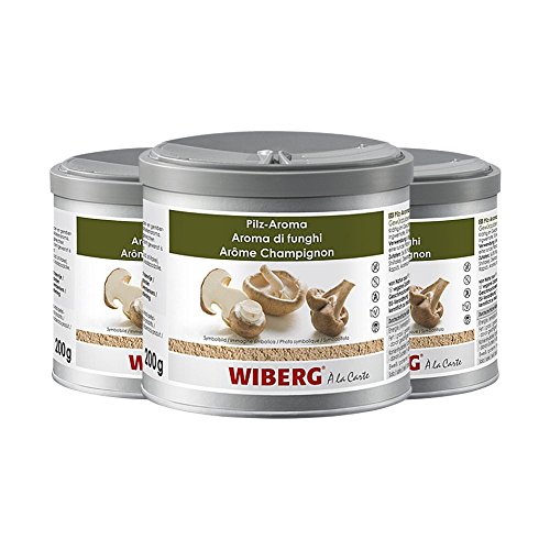 Wiberg Pilz-Aroma Gewürzzubereitung, 200g 3er Pack Wiberg Pilz-Aroma Gewürzzubereitung, 200g 3er Pack von Wiberg