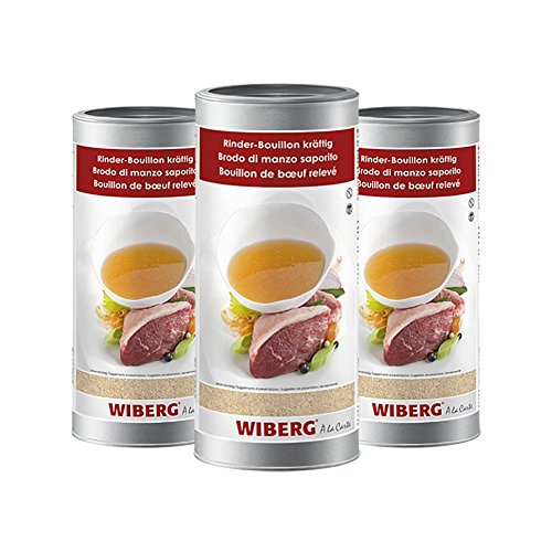 Wiberg Rinder-Bouillon kräftig, 1200g 3er Pack Wiberg Rinder-Bouillon kräftig, 1200g 3er Pack von Wiberg