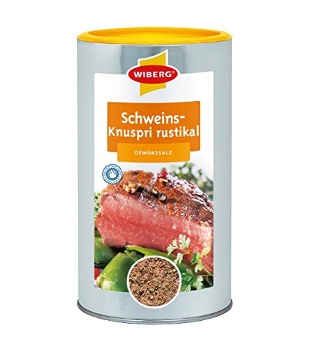 Wiberg Schweinsknuspri Gewürzsalz in der Aromabox, 1er Pack (1 x 880 g) von Wiberg