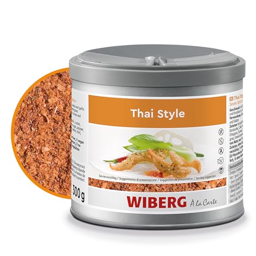 WIBERG Thai Style Seven Spices Gewürzzubereitung – Würzmischung für thailändische Gerichte mit Zitronengras & Koriander – ideal für Fleisch, Fisch und Gemüse, 300 g von Wiberg