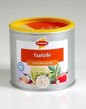 Wiberg Tzatziki Zutatenmischung 320 g, 1er Pack (1 x 0.32 kg) von Wiberg