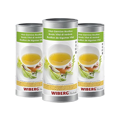 Wiberg Vital-Gem?se-Bouillon, 1200g 3er Pack Wiberg Vital-Gem?se-Bouillon, 1200g 3er Pack von Wiberg